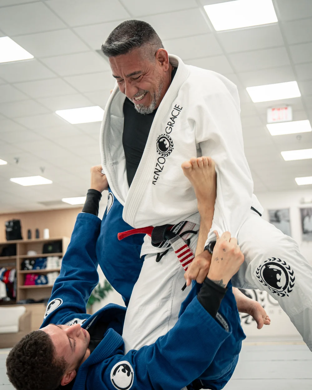 Training at Renzo Gracie West Boca Raton
