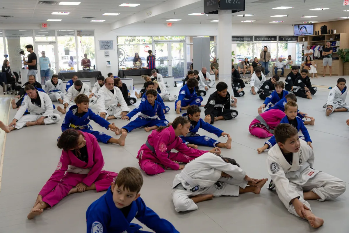Belt promotion ceremony at Renzo Gracie West Boca Raton