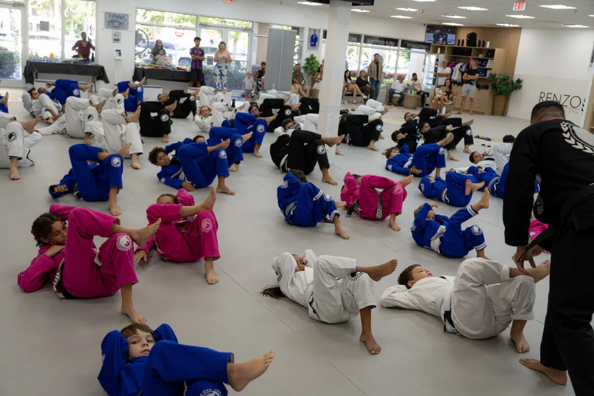 Belt promotion ceremony at Renzo Gracie West Boca Raton