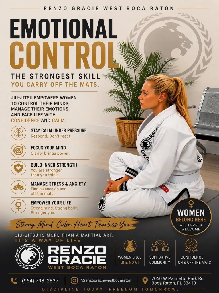 Emotional control: the strongest skill you carry off the mats