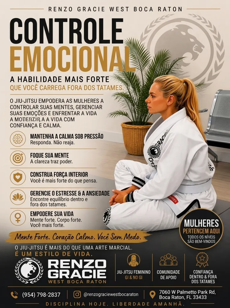 Controle emocional: a habilidade mais forte que você leva para fora do tatame