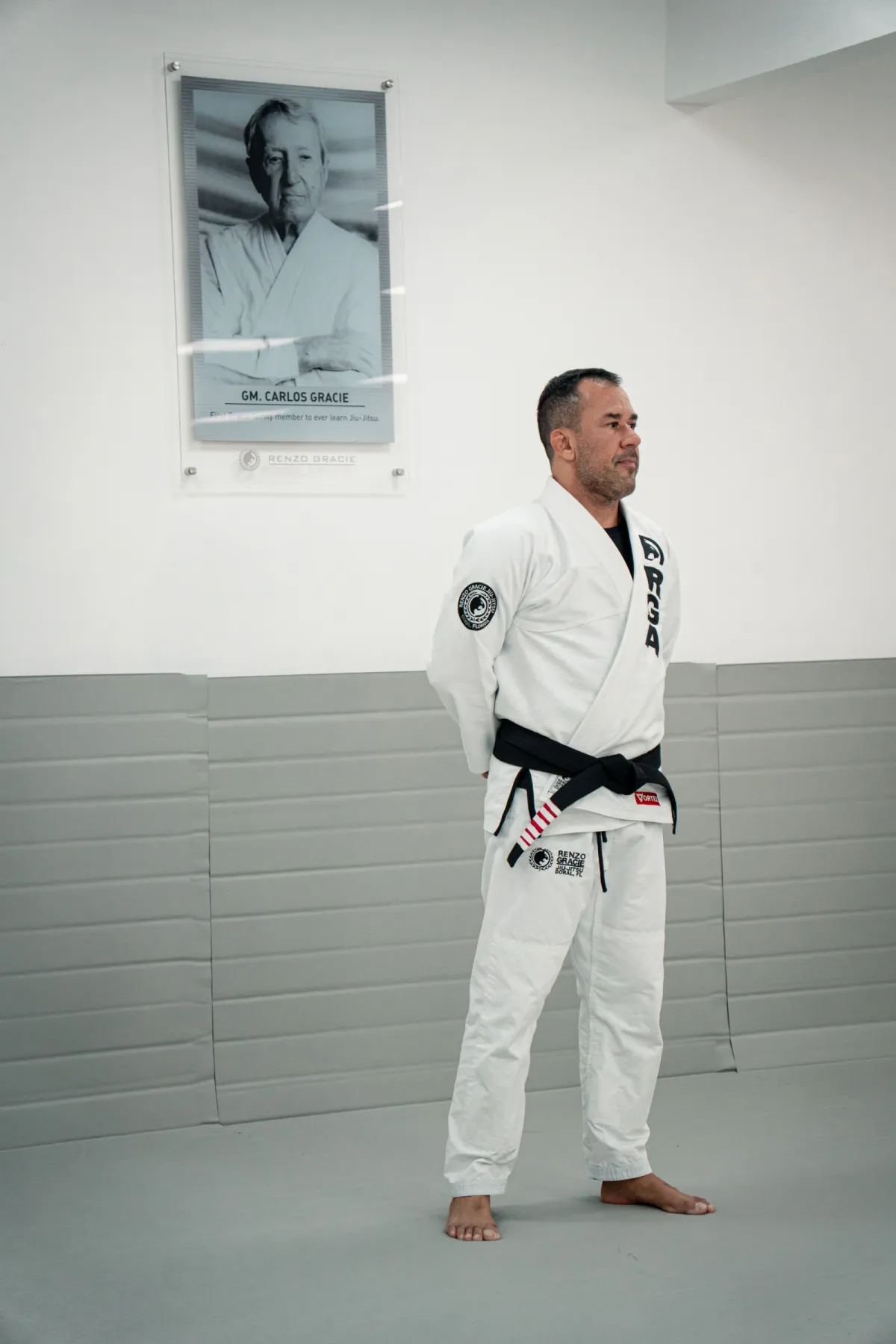 Instructors standing on the mat at Renzo Gracie West Boca Raton