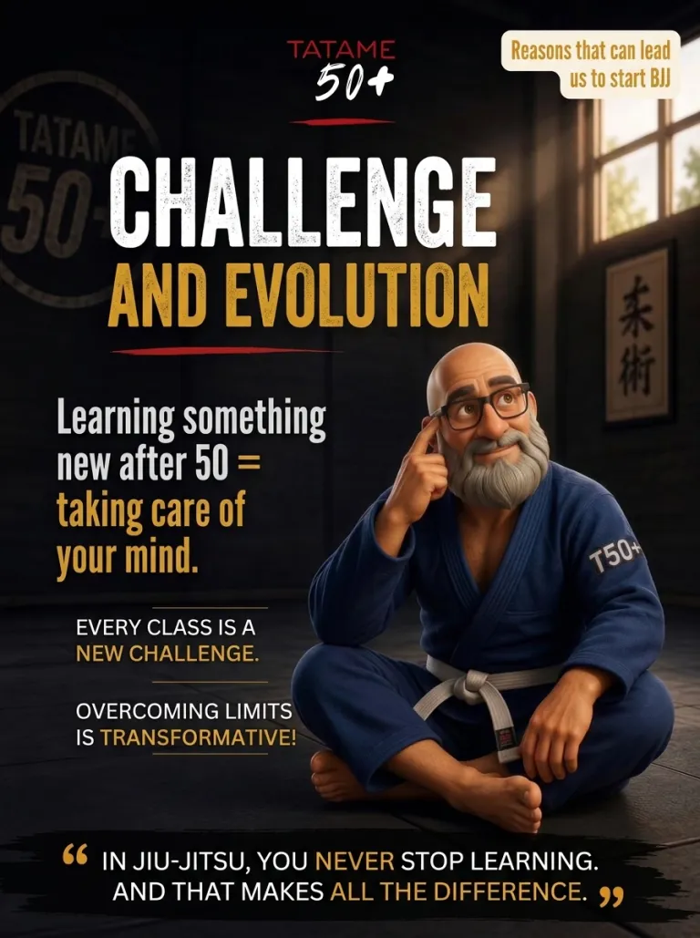 Jiu-Jitsu after 50: challenge and progress