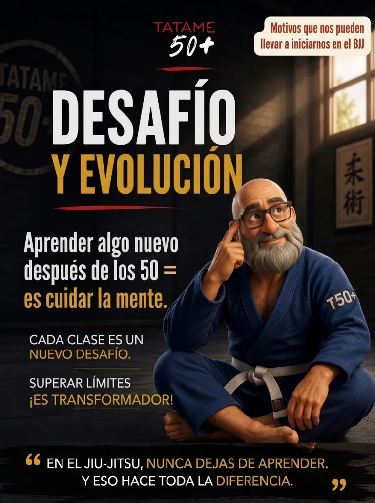 Jiu-Jitsu después de los 50: desafío y evolución