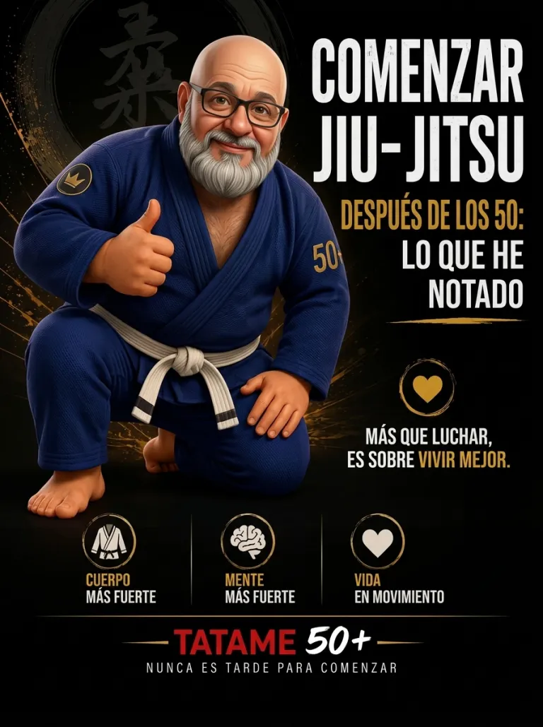 Arte Tatame 50+ (en portugués): empezar Jiu-Jitsu después de los 50 y lo que he notado, en Renzo Gracie West Boca Raton
