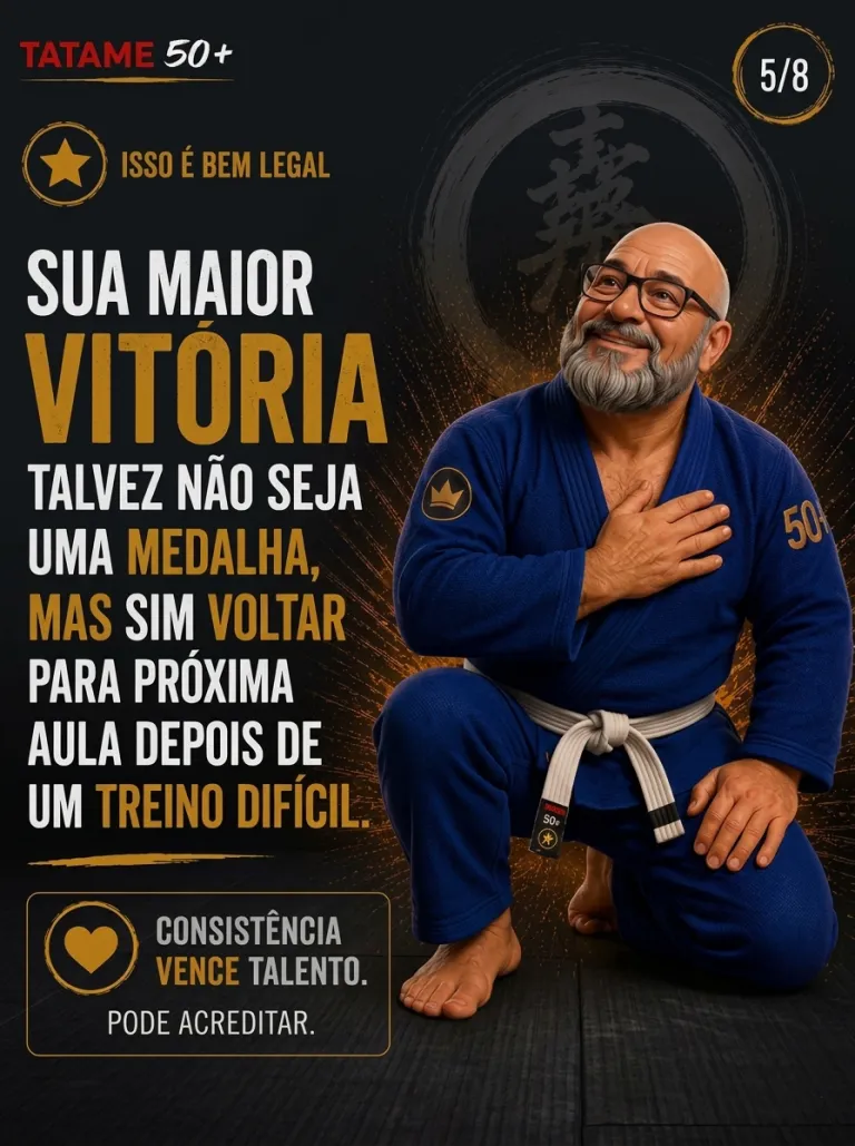 Arte Tatame 50+ (slide 5 de 8: sua maior vitória) na Renzo Gracie West Boca Raton