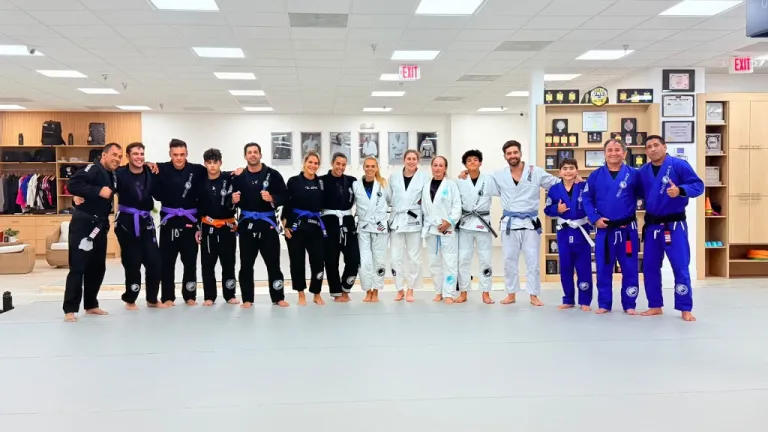The Renzo Gracie West Boca Raton team together on the mat