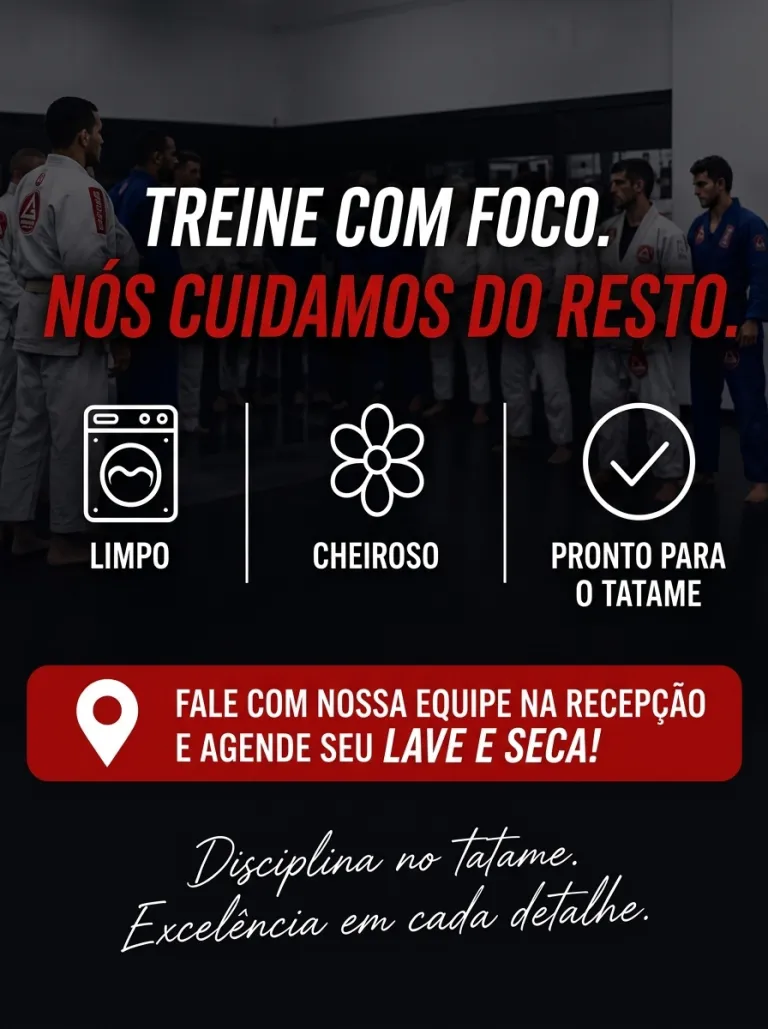 Wash & Dry: treine com foco, nós cuidamos do resto